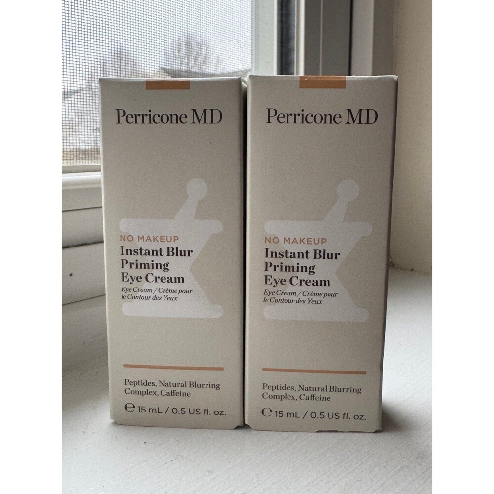 Perricone MD SET of 2 Insta Blur priming Eye Cream 15 ml each.